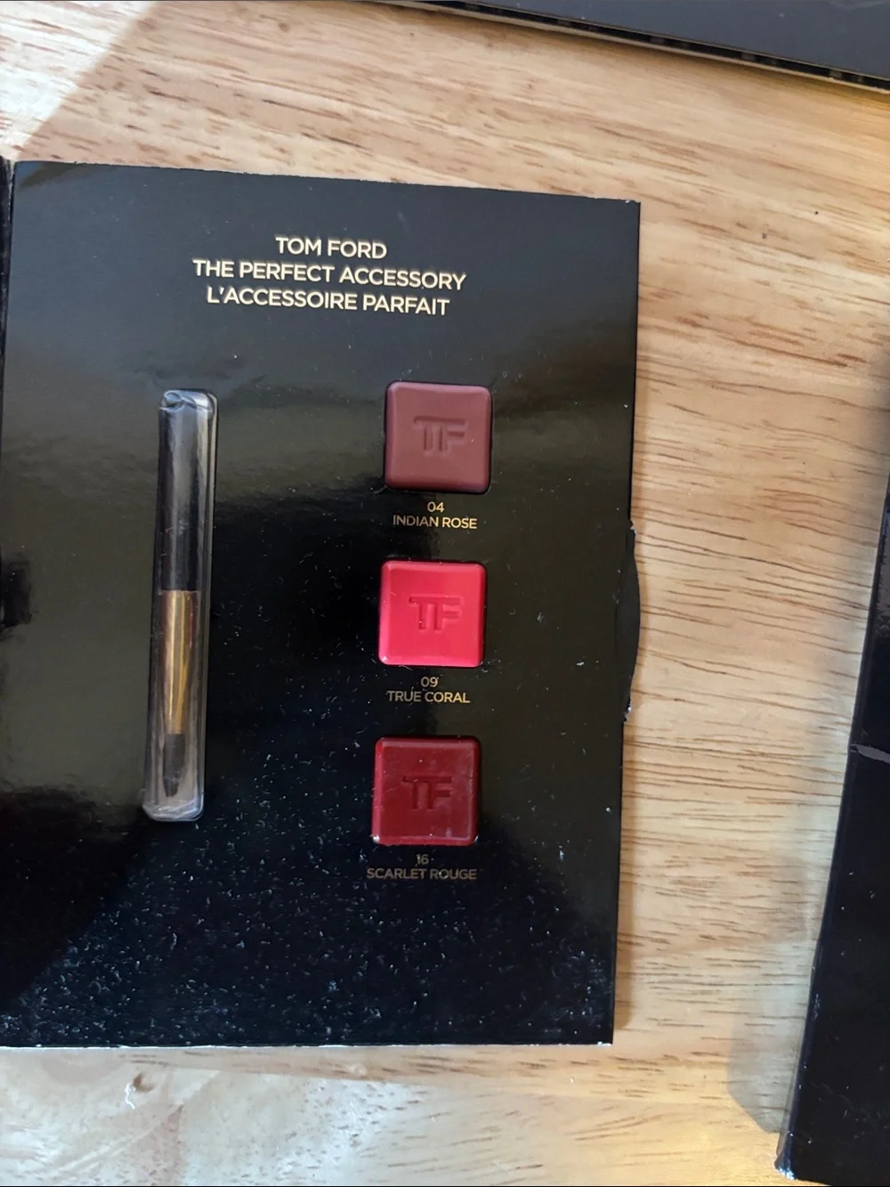 Giorgio Armani, Tom Ford and Kat Von D Lip Samples